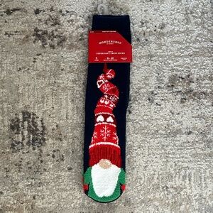 Plush christmas socks